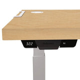 Fellowes Tablero Para Mesa Regulable En Altura 140x80cm - Resistente A Rasguños Y Manchas - Gestión De Cables