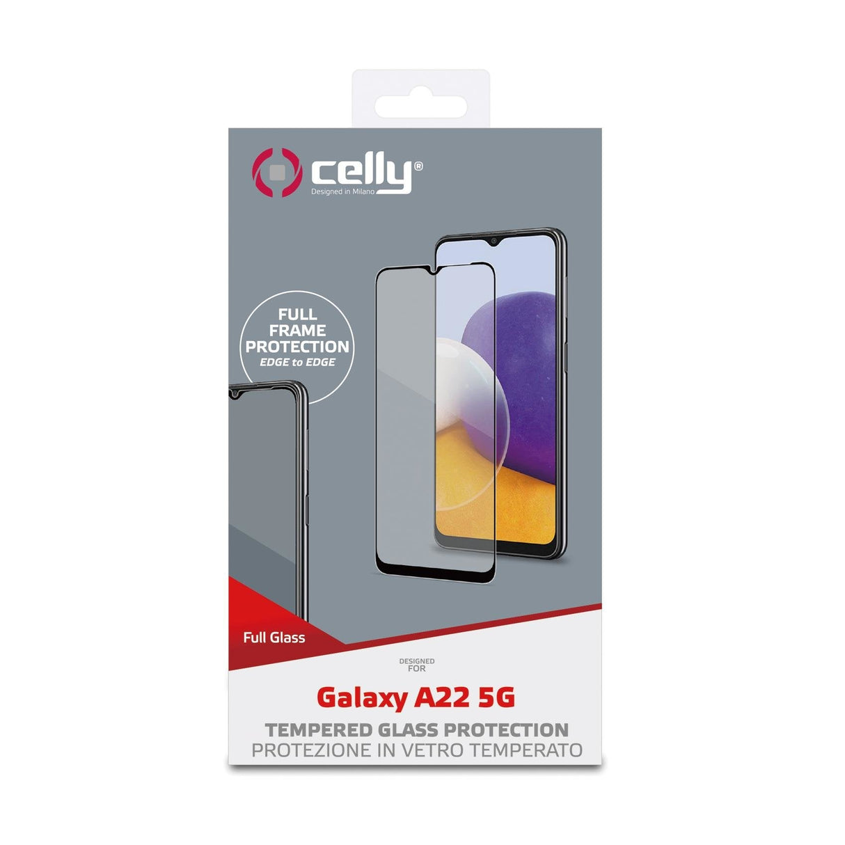 Celly Full Glass Protector De Pantalla Samsung Galaxy A22 5g