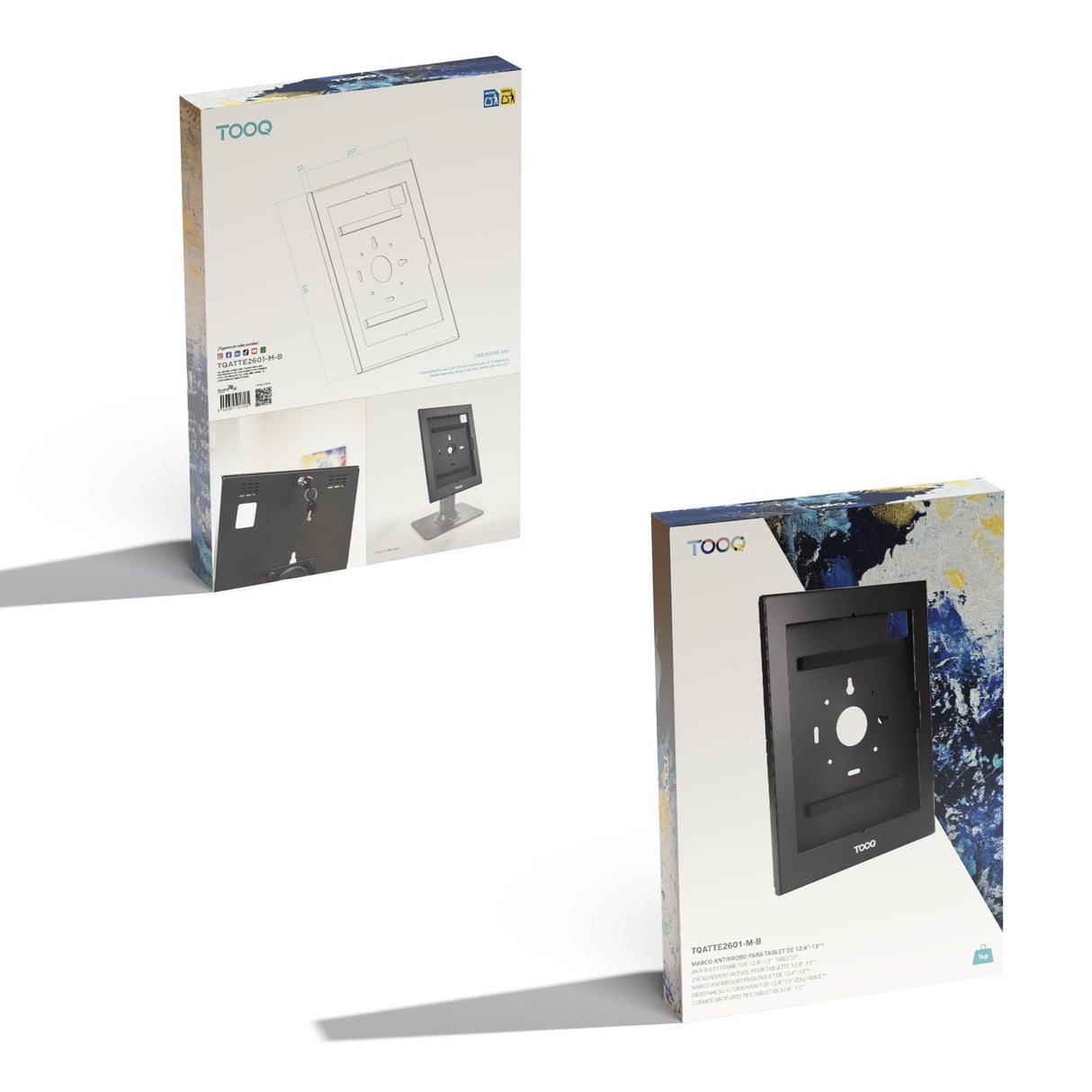 Marco Antirrobo Para Tablet Tooq Tqatte2601-M-B Negro