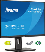 EAN 4948570127641 - iiyama ProLite XB2495WSU-B1 pantalla para PC 61,2 cm (24.1") 1920 x 1200 Pixeles WUXGA LCD Negro imagen 1