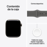 EAN 0195950470963 - Apple Watch Series 11 OLED 42 mm Digital 374 x 446 Pixeles Pantalla táctil 5G Titanio Wifi GPS (satélite) imagen 8
