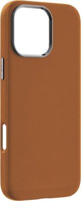 Infinite Venice Iphone 16 Pro  Brown Leather Magnetic Cover.