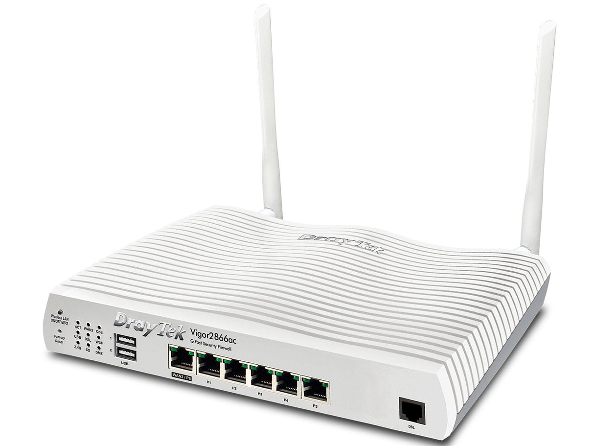 Draytek Vigor 2866ax  Wlan-Ac Modemr. Adsl2+/Vdsl2/G.Fam Retail