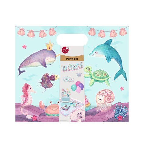 Susycard Bolso De Fiema Sirena Set Pequeño 88 Piezas