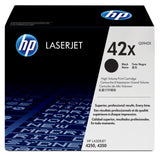 EAN 0829160221762 - HP 42X High Yield Black Original LaserJet Toner Cartridge cartucho de tóner 1 pieza(s) Negro imagen 1