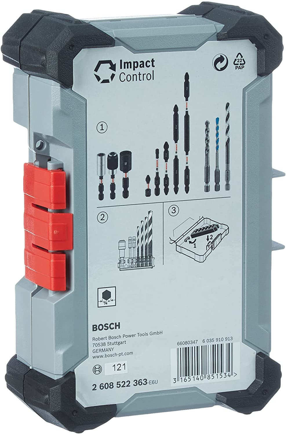 EAN 3165140851534 - Bosch ‎2608522363 Plástico imagen 3