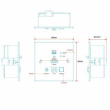 Lindy 38387 Extensor Kvm Transmisor Cat6 Hdmi Usb-C