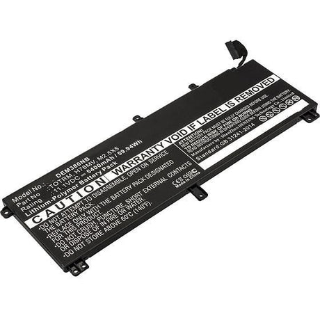 EAN 5706998637642 - CoreParts MBXDE-BA0120 refacción para laptop Batería imagen 1