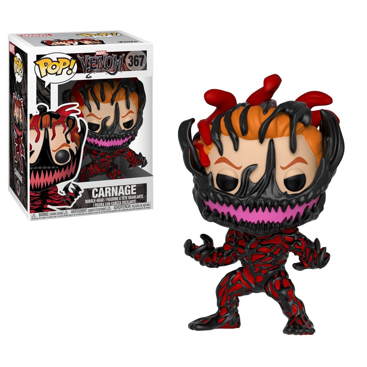 Figura Pop Marvel Venom Carnage Cletus Kasady
