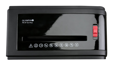EAN 4030152027170 - Olympia PS 57 CC Plus triturador de papel Corte en partículas 75 dB 22 cm Negro imagen 3