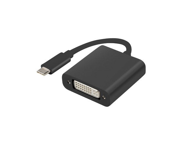 Lanberg Adaptador Usb Tipo-C (M) -Dvi (F) 15cm Black