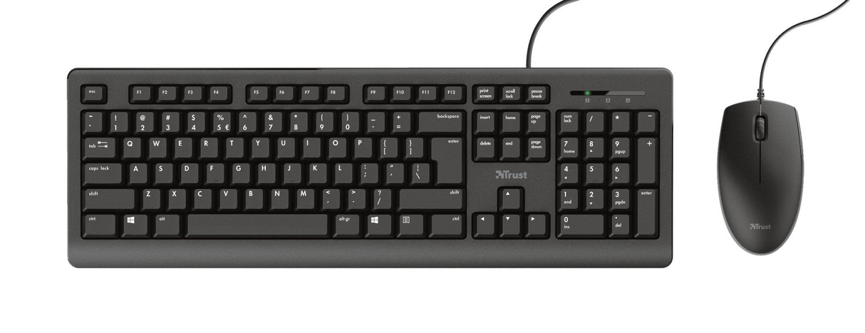 Trust Primo Teclado Ratón Incluido Usb Qwerty Español Negro
