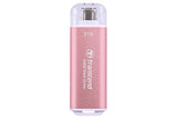 EAN 0760557850854 - Transcend TS2TESD300P unidad externa de estado sólido 2 TB USB Tipo C Azul imagen 1