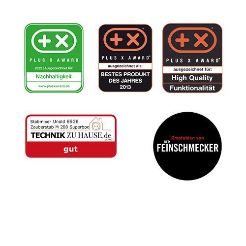 Unold Esge-Magic Wand M 200 Batidora De Mano Con Accesorios 90750