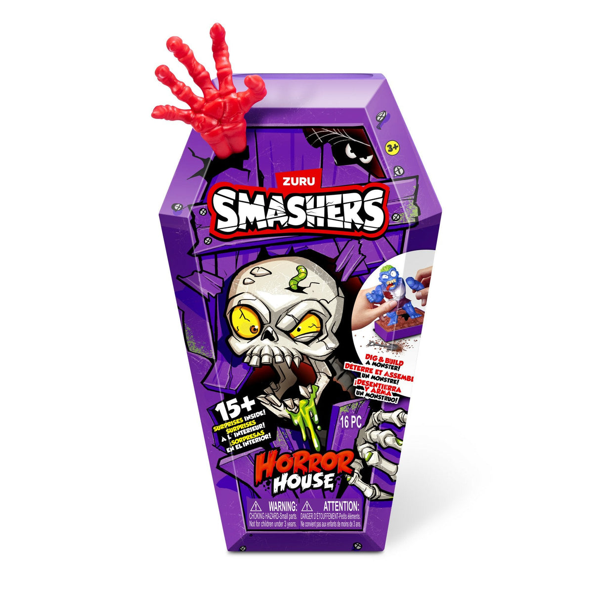 Figura  Zuru Smashers - Casa Del Terror Artículos Surtidos 74125