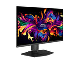 Monitor Msi Mag 271qp Qd-Oled X24 26.5" Gaming Swivel Pivot Height Adjustable Tilt Matte Panel Qd-Oled 2560x1440 16:9 240 ?? 0.03 Ms Colour Black Mag271qpqdoledx24