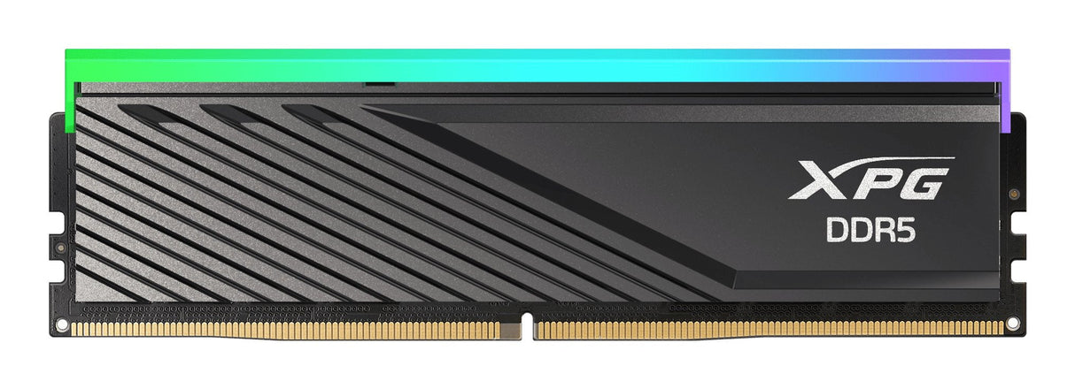 Memoria  Adata 32 Gb Ddr5 6000 Ax5u6000c3032g-Slabrbk, Lancer Blade Rgb, Intel Xmp, Amd Expo Ax5u6000c3032g-Slabrbk Negro