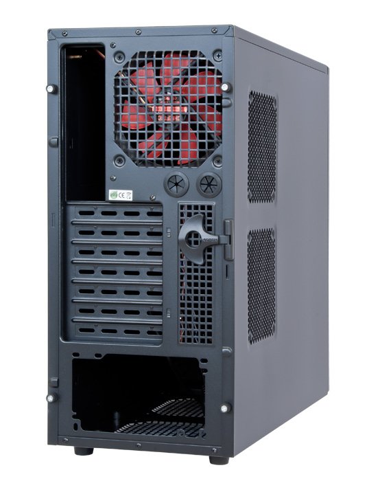 Caja Pc Chieftec Lf-02b-Op Carcasa De Ordenador Midi Tower Negro
