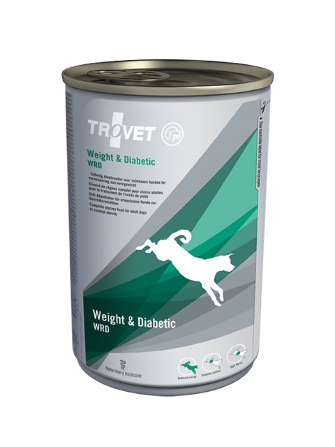 Trovet Weight & Diabetic Wrd With Chicken - Comida Húmeda Para Perros - 400 G