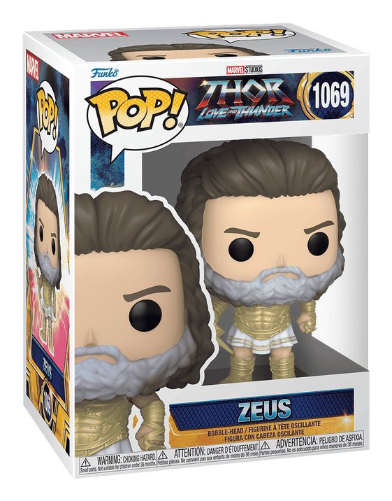 Figura Pop Marvel Thor Love And Thunder Zeus
