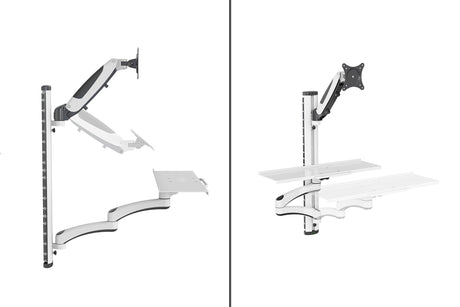EAN 4016032486398 - Digitus DA-90451 soporte y montura para estación de trabajo/PC todo en uno 8 kg Negro, Blanco 81,3 cm (32 imagen 3