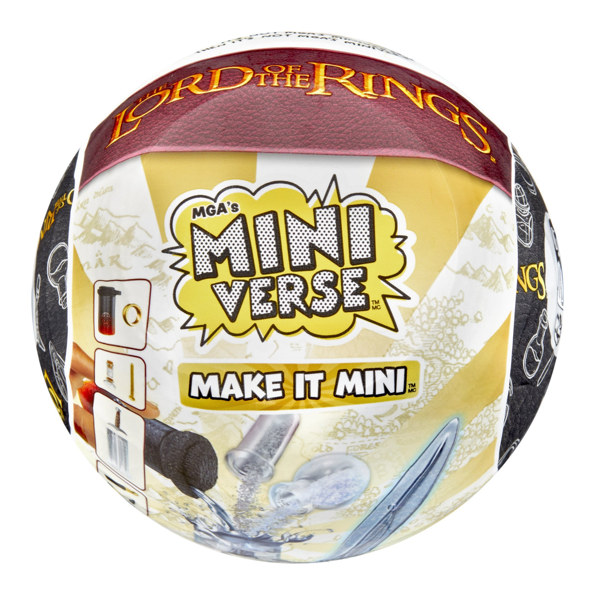 Mga Entertainment Mga'S Miniverse Make It Mini El Señor De Los Anillos Minicoleccionables, Accesorios Para Muñecas Artículo Surtido 514510-Euc