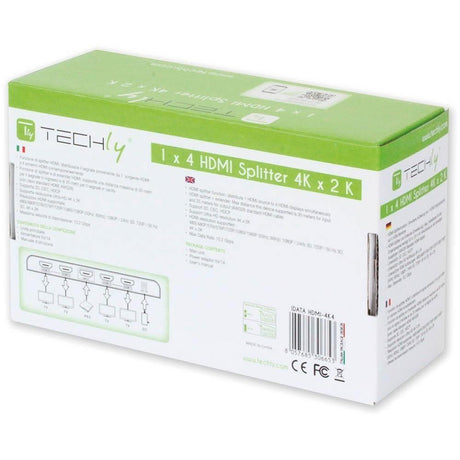 EAN 8057685306653 - Techly IDATA HDMI-4K4 divisor de video 4x HDMI imagen 13