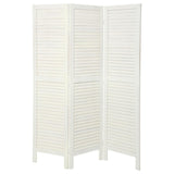 Biombo Madera Color Blanco 170x119cm