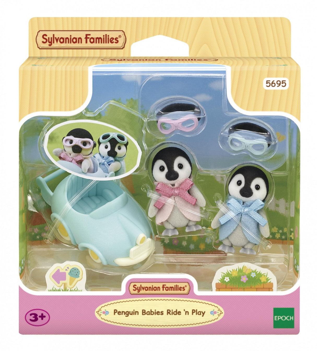 Epoch Sylvanian Families - Pinguin Fahr- Y Juego 5695