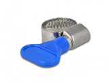 Schlauchschelle Mit Flügelmutter 10 - 16 Mm 10 Stück Blau