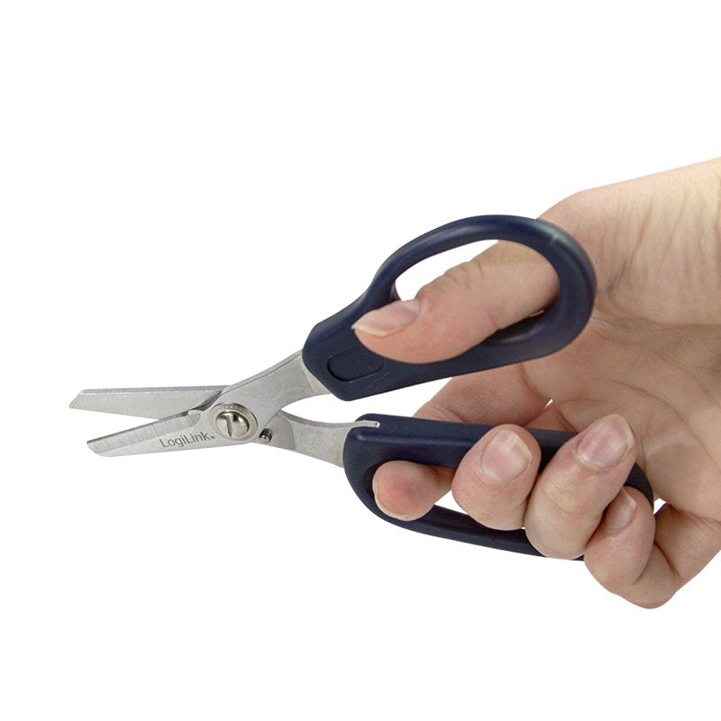 Tijeras Logilink Para Fibras De Kevlar En Cables De Fibra Óptica