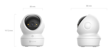 EAN 6941545642147 - EZVIZ H6c G1 3K Esférico Cámara de seguridad IP Interior 2880 x 1620 Pixeles Techo/Pared/Escritorio imagen 8