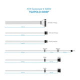 EAN 8433281010260 - TooQ TQAPOLO-500SP unidad de fuente de alimentación 500 W 20+4 pin ATX ATX Plata imagen 5
