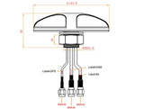 Antena Lte Delock Sma 3.0dbi Multibanda