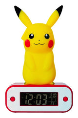 Lampara Led Reloj Despertador Teknofun Madcow Entertainment Pokemon Pikachu 20 Cm