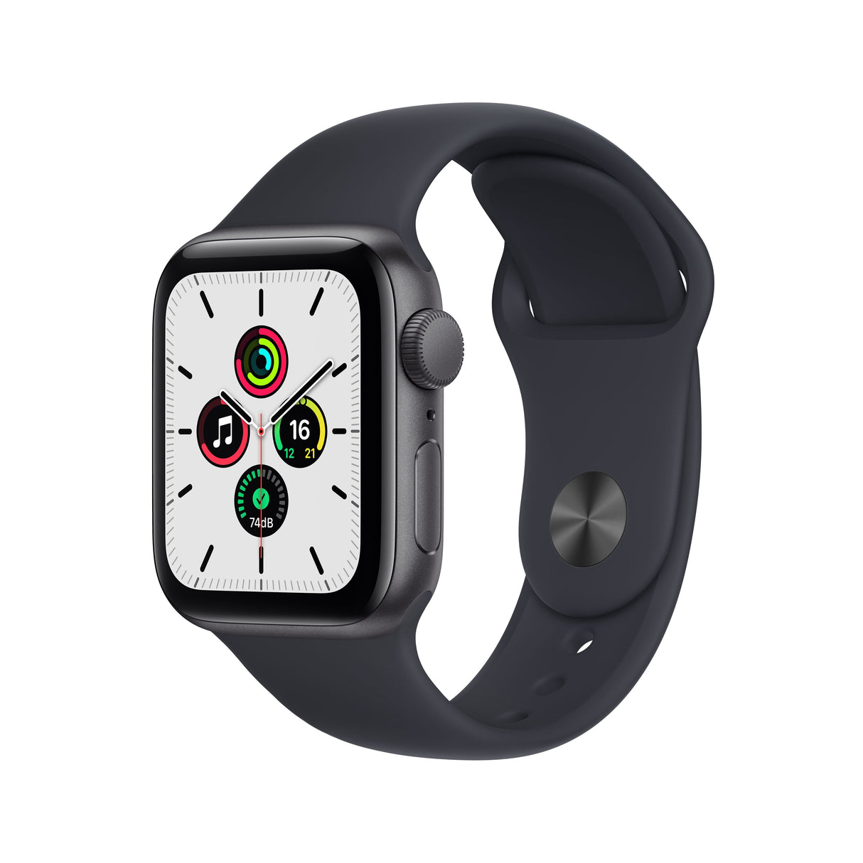 Apple Watch Se 2021 40mm Spaceg Ac/Midnight Sb Ita Mkq13ty/A