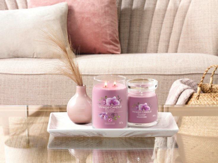 Swieca Srednia Wild Orchid Yankee
