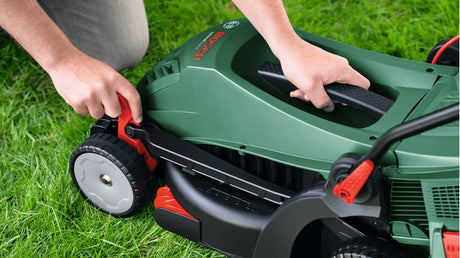 EAN 4053423322118 - Bosch Camping & Outdoor Cortacésped de empuje a gasolina Corriente alterna Verde imagen 4