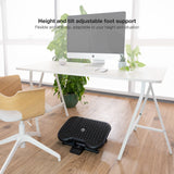Tooq Reposapies Ajustable Confort - Negro