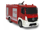 Jamara Fire Fighter Mercedes-Benz Antos Camión De Bomberos Motor Eléctrico 1:26, Radiocontrol