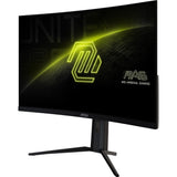 Monitor  Gaming Msi Mag 321cupdfde 31.5 "Negro, Ultrahd/4k, Rápido, Va, Curvado, Dual Modo 160/320 Hz, Usb-C, Panel De 320hz 9s6-3dc54a-032