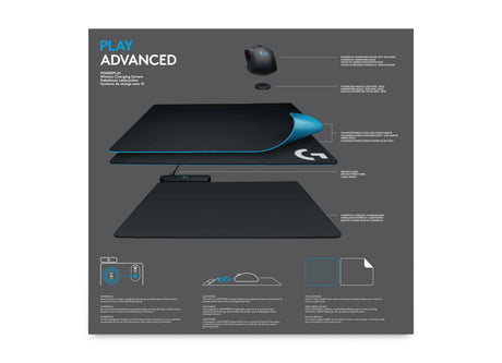 EAN 5099206074576 - Logitech G 943-000110 alfombrilla para ratón Alfombrilla de ratón para juegos Negro imagen 15