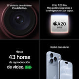 EAN 0195951410388 - Apple iPhone 18 Pro Max 17,5 cm (6.9") SIM doble iOS 27 5G USB Tipo C 5391 mAh imagen 8