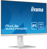 68.5cm 27'' (2560x1440) Iiyama Xub2792qsu-W5 27w Lcd Business Wqhd 5ms Hdmi Dp 2x Usb Ips Speaker Qhd White