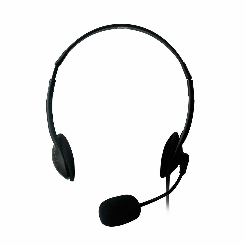 Ewent Auriculares Diadema+Microfono Color Negro
