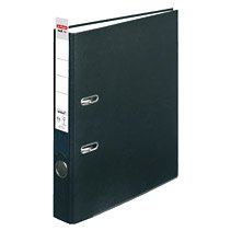 Herlitz 05450804 Carpeta De Cartón A4 Negro