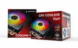 Gembird Cpu Cooling Fan Huracan Argb X140 12cm 100 W Multicolor Led 4 Pin