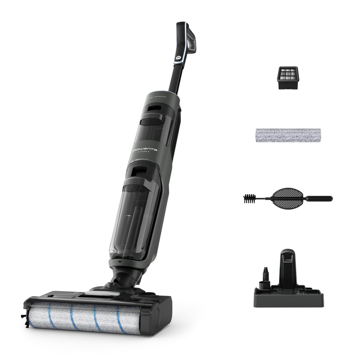 Aspirador Escoba Con Batería Rowenta X Clean 4 Gz5035 Autonomía 50 Min