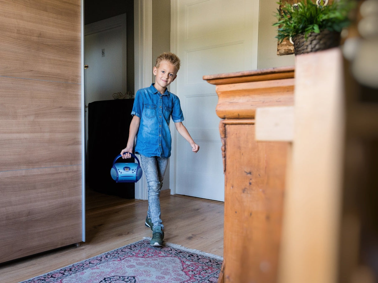 Radio Lenco Scd-24niños Azul