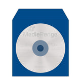 Mediarange Box67 Funda Para Discos Ópticos 1 Discos Azul, Verde, Rojo, Amarillo 100 Uds